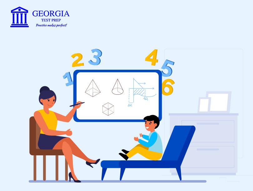 image of parent and child overcoming math anxiety-Georgia Test Prep